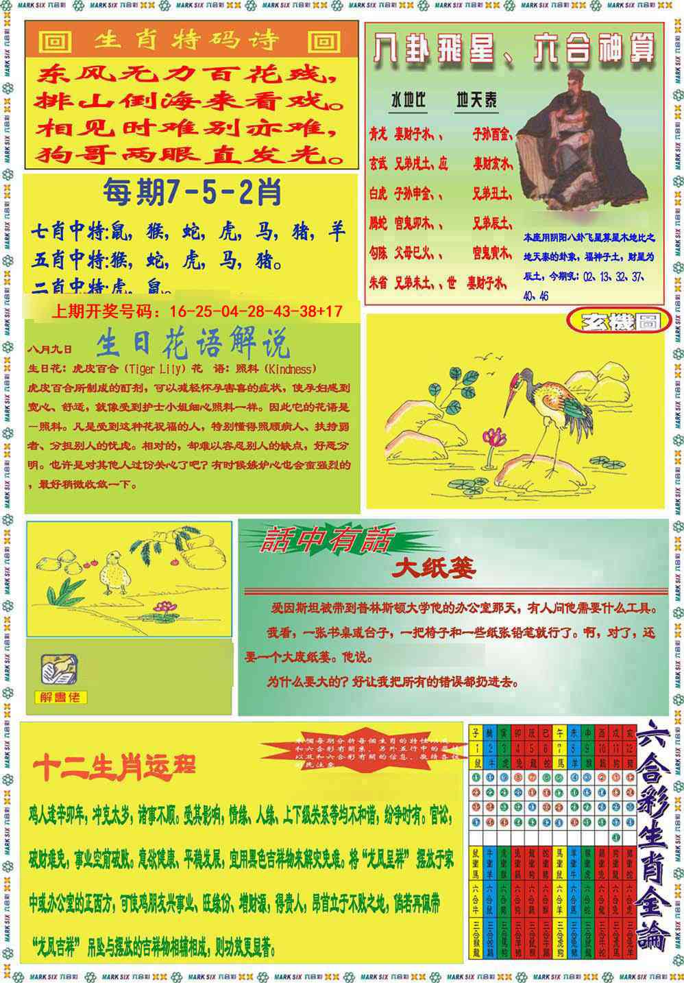 095期九龍马经B(推荐)[图]